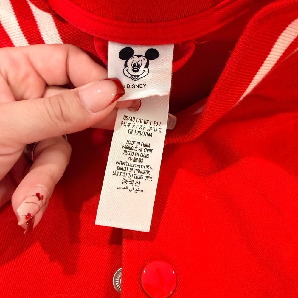 Disney Red Jacket - Picture 2 of 5